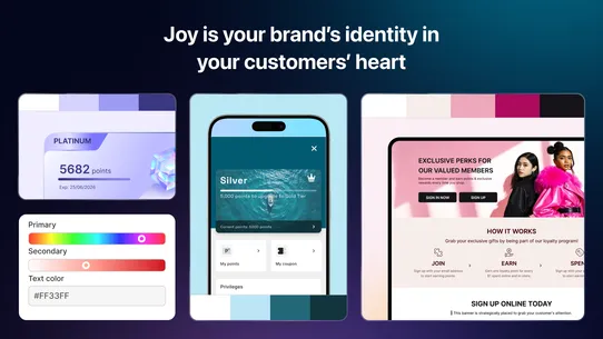 Joy Rewards &amp; Loyalty Program screenshot