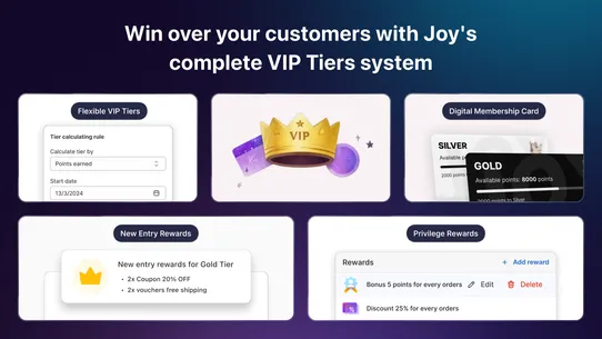 Joy Rewards &amp; Loyalty Program screenshot