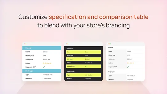 Bear Specification &amp; Compare screenshot