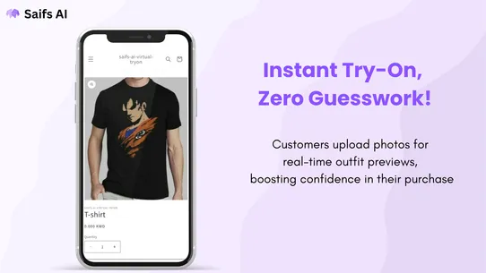 Saifs: AI Virtual Try on screenshot