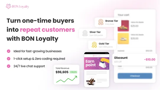 BON: Loyalty Rewards Referrals screenshot