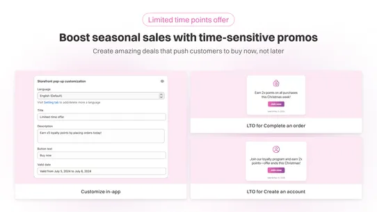 BON Loyalty Rewards Program screenshot