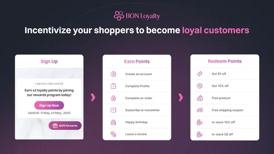 BON: Loyalty Rewards Referrals screenshot