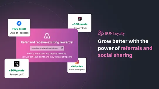 BON: Loyalty Rewards Referrals screenshot