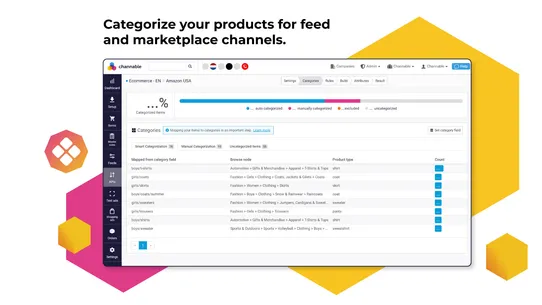 Channable: Product Data Feeds screenshot