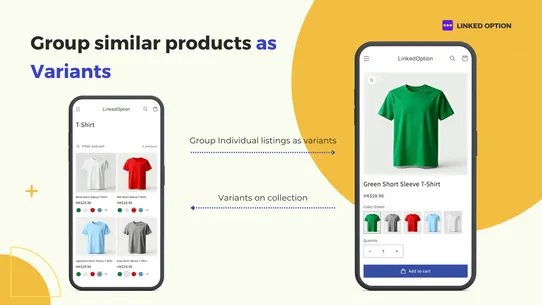 LinkedOption Combined Listings screenshot