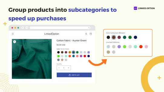 LinkedOption Combined Listings screenshot