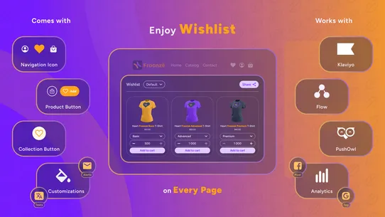 Froonze VIP Loyalty &amp; Wishlist screenshot