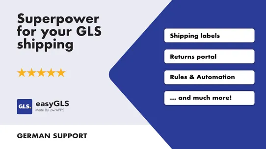 GLS Shipping | easyGLS screenshot