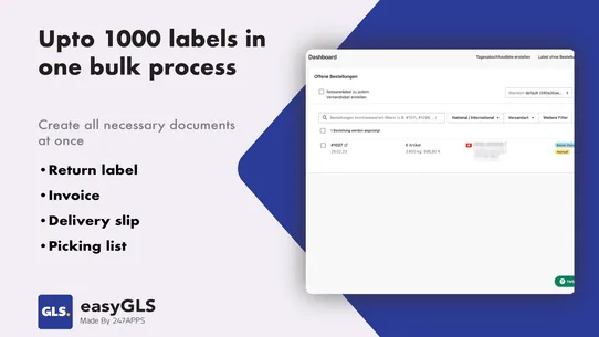 GLS Shipping | easyGLS screenshot