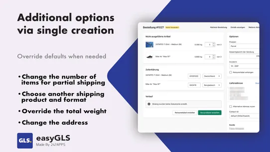 GLS Shipping | easyGLS screenshot