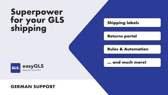 GLS Shipping | easyGLS screenshot