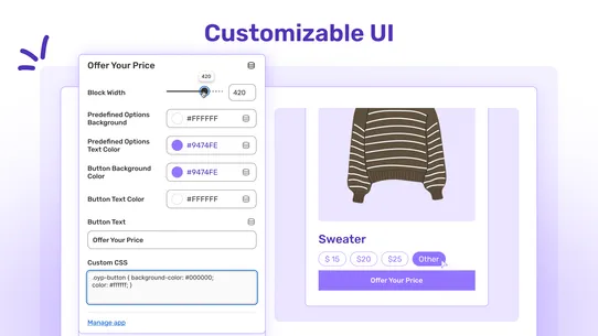 Offer Your Price ‑ Make Offers screenshot