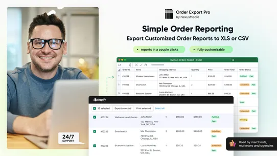 Order Export Pro: Order Report screenshot