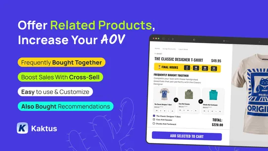 K:Cross Sell+Related Products screenshot