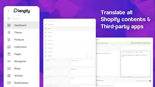 langify ‑ translate your store screenshot