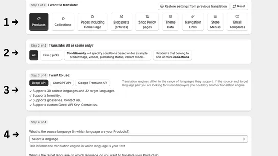 Translify | Translation by API screenshot