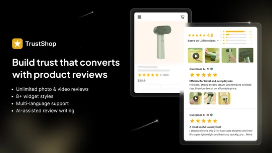 TrustShop: Product Reviews screenshot