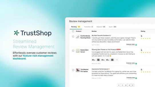 TrustShop ‑ Product Reviews screenshot