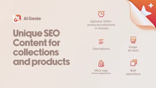 OG SEO: AI Product Description screenshot