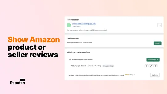 Reputon Amazon Reviews screenshot