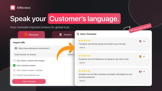 AliReviews: Product Reviews screenshot