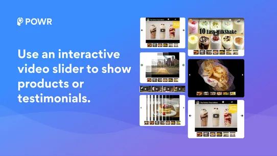 POWR: Video Slider Videos Feed screenshot