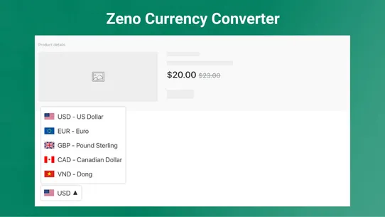 Zeno Currency Converter screenshot