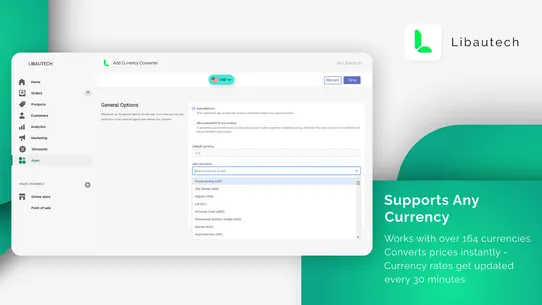 Libautech: Currency Converter screenshot