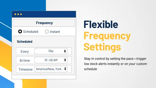 iAlert ‑ Low Stock Alert screenshot