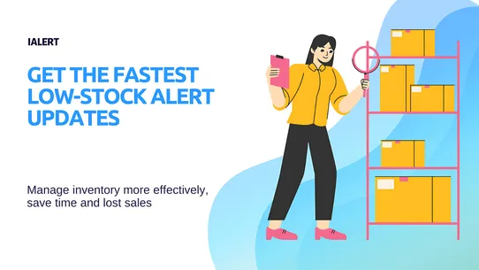 iAlert ‑ Low Stock Alert screenshot