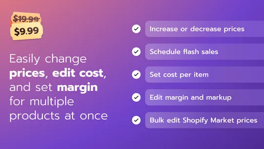 Platmart: Bulk Price Editor screenshot