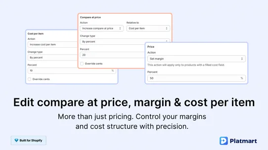 Platmart Bulk Price Editor screenshot