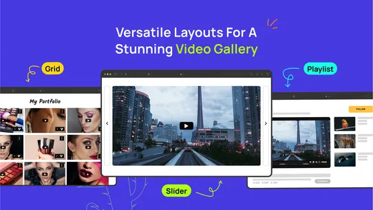 K: Vimeo Video Gallery screenshot