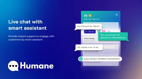 Humane Chat screenshot