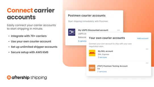 AfterShip Shipping + Labels screenshot