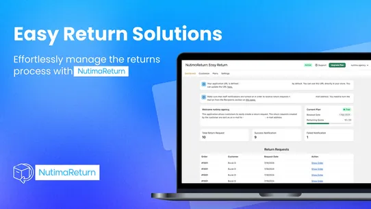 NutimaReturn: Easy Return screenshot