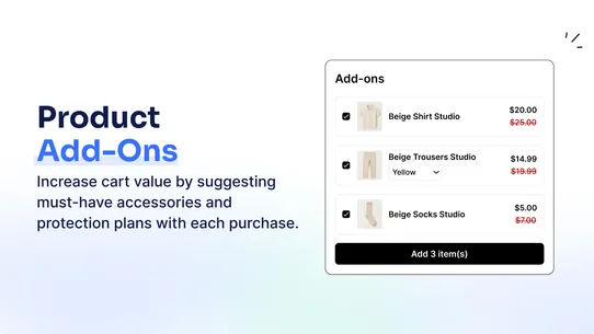 Magic Upsell &amp; Cross Sell screenshot