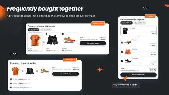Upsell &amp; Cross Sell — Selleasy screenshot
