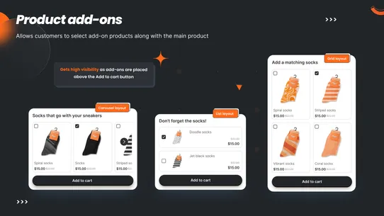 Upsell &amp; Cross Sell — Selleasy screenshot