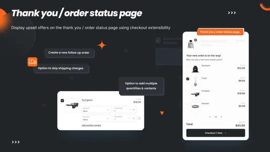 Upsell &amp; Cross Sell — Selleasy screenshot
