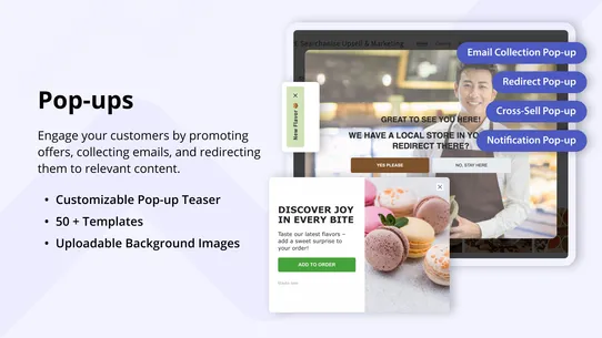 Searchanise Upsell Cross‑sell screenshot