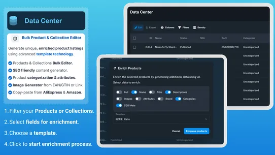 Naper AI Bulk SEO Optimization screenshot
