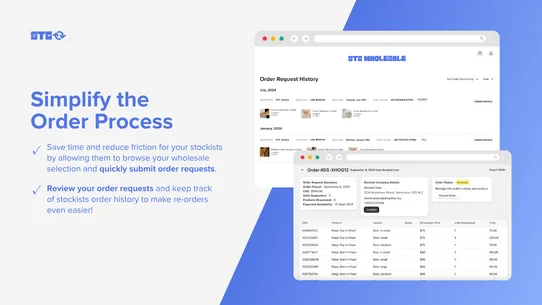 STC Wholesale screenshot