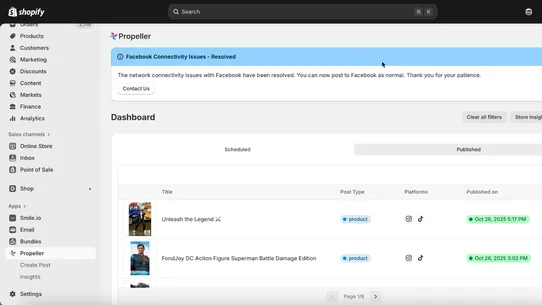 Propeller screenshot