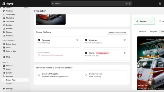 Propeller screenshot