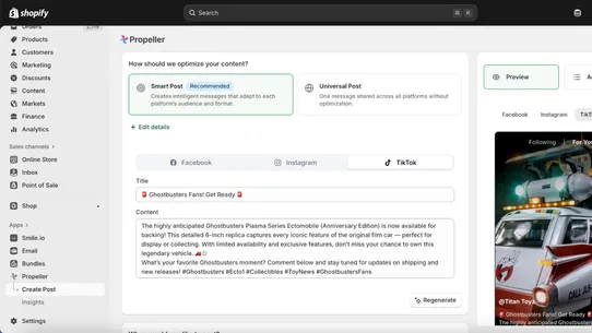 Propeller screenshot