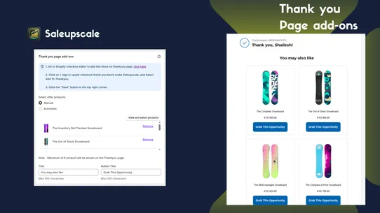 Upscale with ‑ Saleupscale screenshot