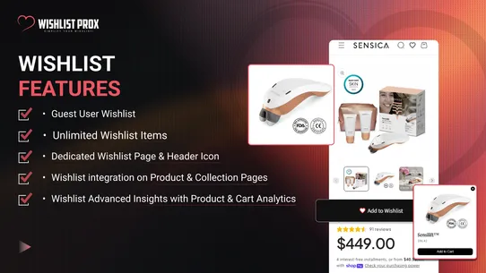 Wishlist ProX screenshot