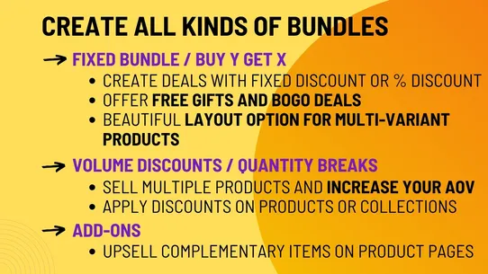 HappyBundle AI Quantity Breaks screenshot